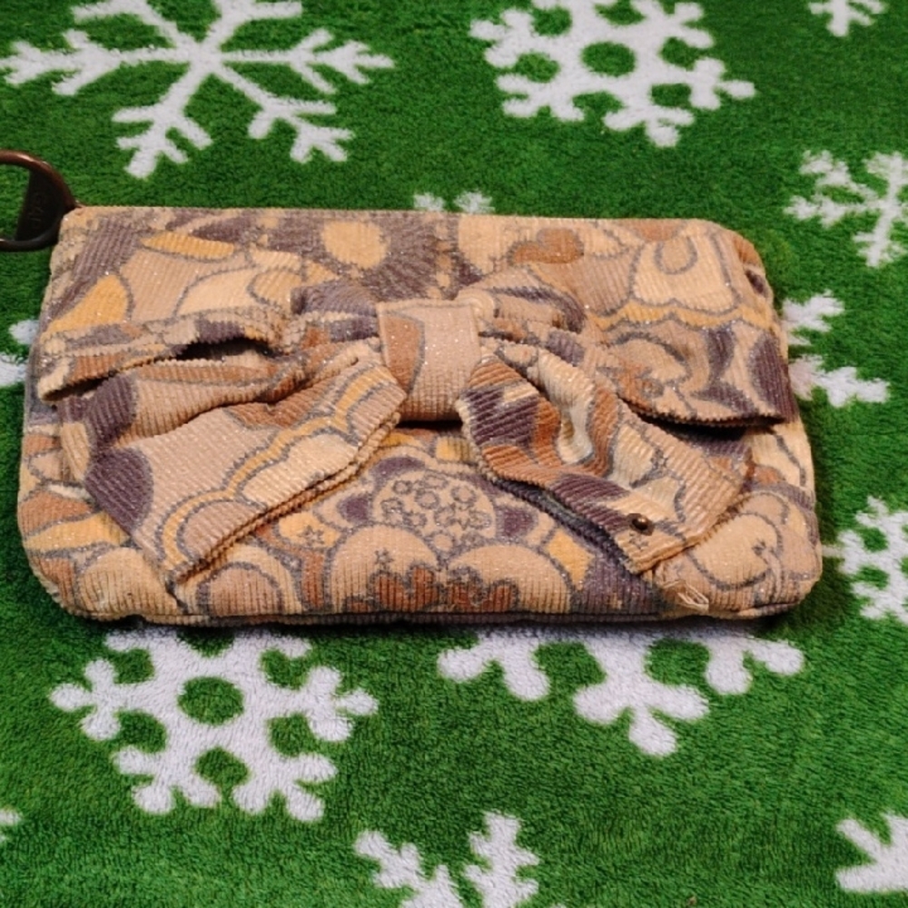 Floral Patterned Clutch Bag